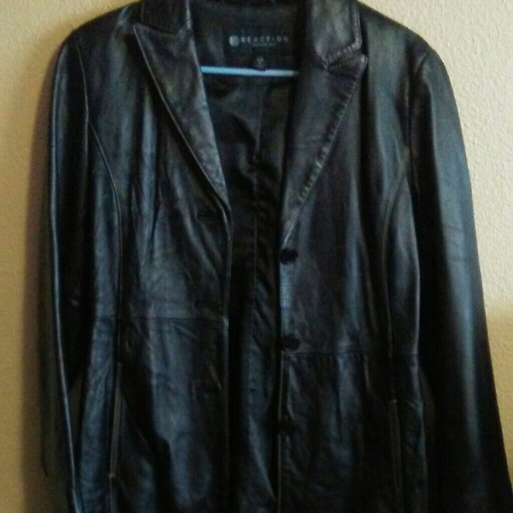 Leather jacket